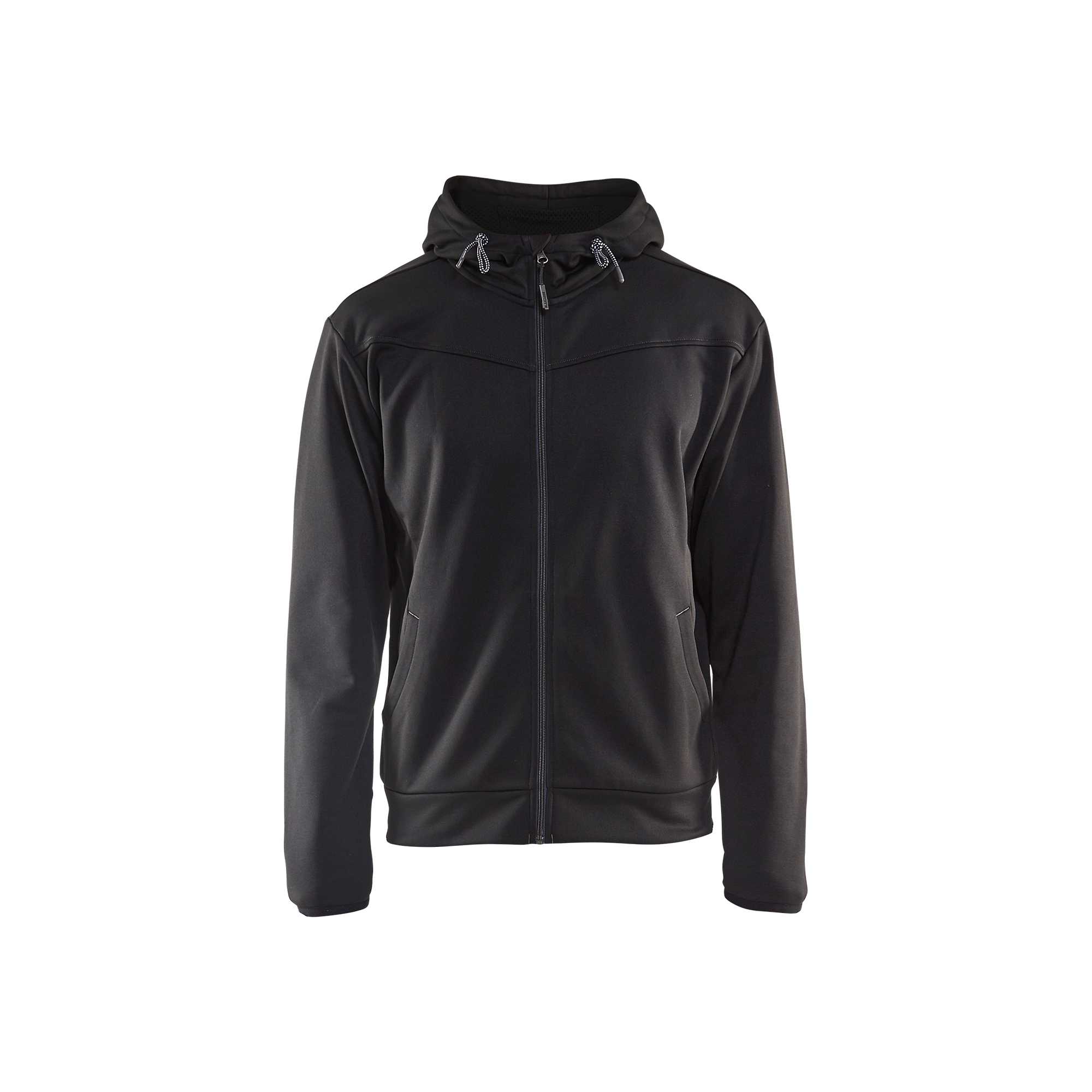 BLAKLADER 33632526 Hoodie With Full Zip Hoodie Work Sweatshirt MEN - Pique Fleece